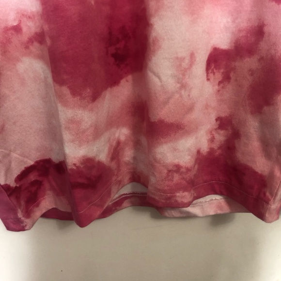 Womens CALVIN KLEIN Tye Dye TShirt Relaxed Fit , size LG - Picture 9 of 9